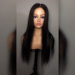 26 Inch Human Hair Closure Wig